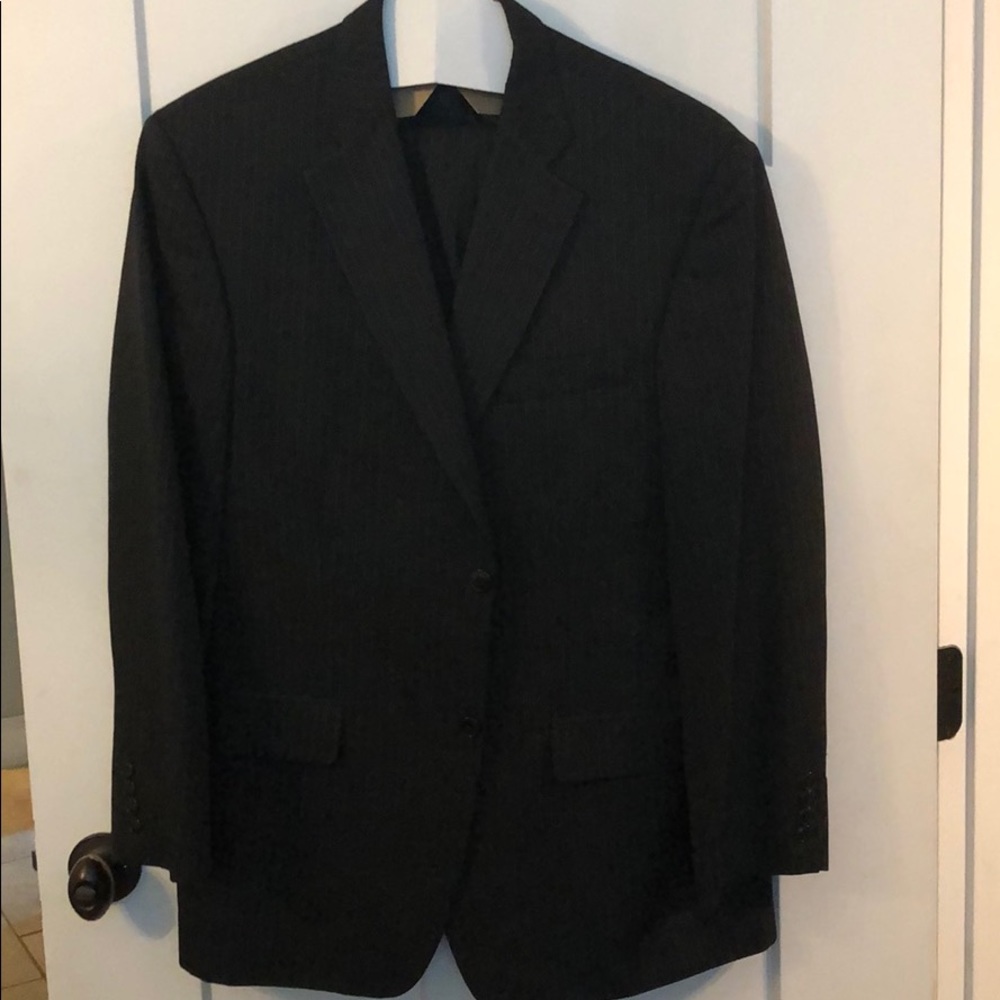 Men’s black dress suit
